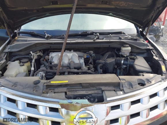 2005 Nissan Murano SL with VIN JN8AZ08T45W315692, listed as a IAAI auction lot 41662090 with 1 mi miles. Bid and sale history available at carsss.com. Image 10.