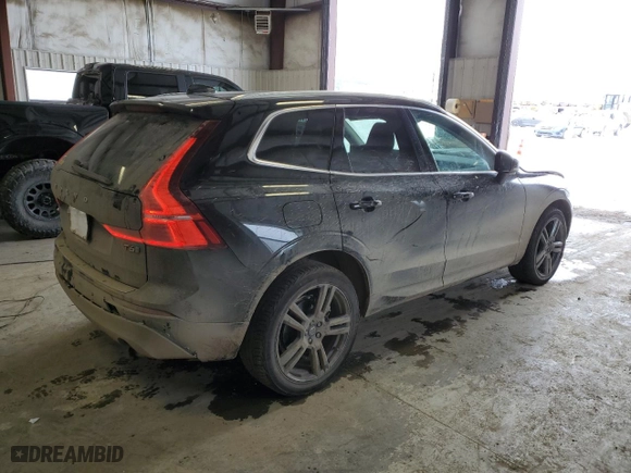 2021 Volvo XC60 Momentum with VIN YV4A22RK4M1765708, listed as a Copart auction lot 45570124 with 66,375 mi miles and Salvage Title. Bid and sale history available at carsss.com. Image 3.