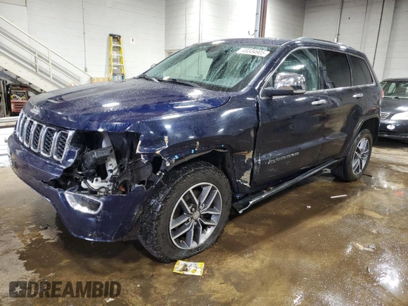 2018 Jeep Grand Cherokee Limited with VIN 1C4RJFBG6JC433534, listed as a Copart auction lot 49334905 with 82,379 mi miles and Salvage Title. Bid and sale history available at carsss.com. Image 1.