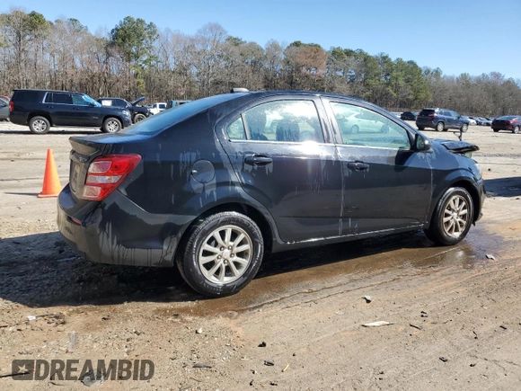 2018 Chevrolet Sonic LT с VIN 1G1JD5SHXJ4100084, выставлен на аукционе Copart как лот 46094985 с пробегом 127 719 миль миль и Списание • Salvage title. История ставок и продаж доступна на DreamBid. Изображение 3.