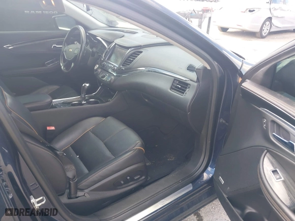 2018 Chevrolet Impala Premier with VIN 2G1125S31J9177076, listed as a IAAI auction lot 41543054 with 102,630 mi miles. Bid and sale history available at carsss.com. Image 5.