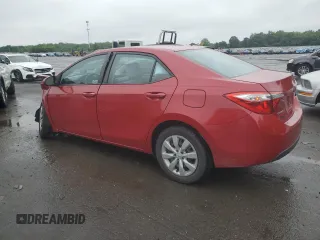 2016 Toyota Corolla L with VIN 2T1BURHE5GC655854, listed as a Copart auction lot 61056625 with 93,590 mi miles and Salvage title. Bid and sale history available at DreamBid. Image 2.