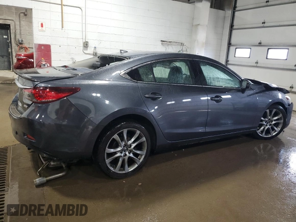 2014 Mazda 6 i Grand Touring with VIN JM1GJ1W6XE1115073, listed as a Copart auction lot 54361325 with 80,726 mi miles and Salvage Title. Bid and sale history available at carsss.com. Image 3.