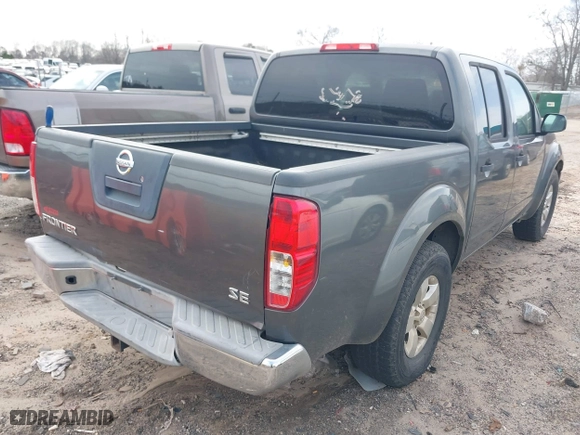 2009 Nissan Frontier SE with VIN 1N6AD07U39C417025, listed as a IAAI auction lot 41687802 with 185,981 mi miles. Bid and sale history available at carsss.com. Image 4.