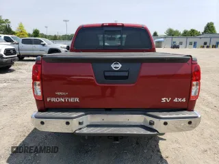 2017 Nissan Frontier SV with VIN 1N6AD0EV2HN706816, listed as a Copart auction lot 60540005 with 43,737 mi miles and Salvage title. Bid and sale history available at DreamBid. Image 6.