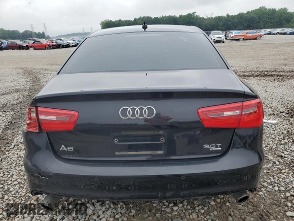 2013 Audi A6 Prestige with VIN WAUHGAFC7DN005031, listed as a Copart auction lot 58520695 with 223,308 mi miles and Clean title. Bid and sale history available at DreamBid. Image 6.