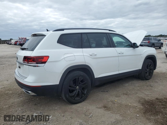 2023 Volkswagen Atlas SE с VIN 1V2WP2CA0PC520857, выставлен на аукционе Copart как лот 81071314 с пробегом 13 073 миль миль и Списание • Salvage title. История ставок и продаж доступна на DreamBid. Изображение 3.