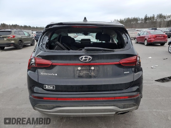 2023 Hyundai Santa Fe SE with VIN 5NMS1DAJ2PH545079, listed as a Copart auction lot 87209994 with 27,706 mi miles and Salvage Title. Bid and sale history available at carsss.com. Image 6.