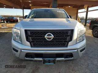 2020 Nissan Titan SL with VIN 1N6AA1ED6LN501062, listed as a Copart auction lot 48119575 with 46,228 mi miles and Salvage title. Bid and sale history available at DreamBid. Image 5.