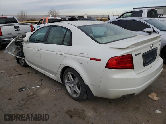 2005 Acura TL with VIN 19UUA66285A014533, listed as a Copart auction lot 84205114 with 0 mi miles and Salvage Title. Bid and sale history available at carsss.com. Image 2.