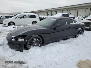 2008 Maserati GranTurismo with VIN ZAMGJ45A880038054, listed as a Copart auction lot 87455114 with 0 mi miles and Salvage Title. Bid and sale history available at carsss.com. Image 1.