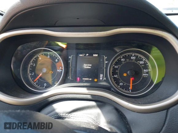 2017 Jeep Cherokee Latitude with VIN 1C4PJLCB0HW661255, listed as a IAAI auction lot 41994925 with 150,655 mi miles and . Bid and sale history available at carsss.com. Image 7.