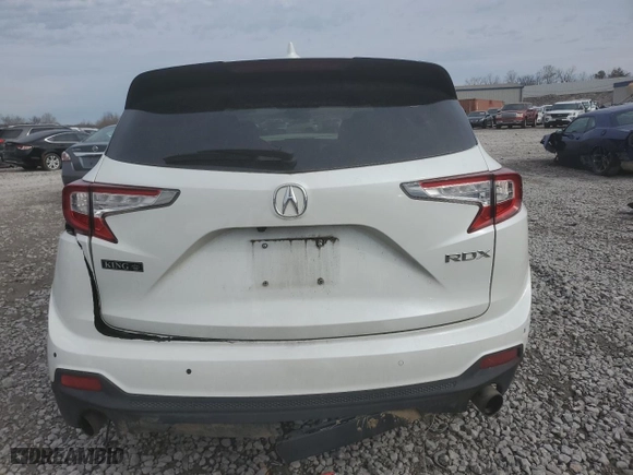 2021 Acura RDX w/Technology Package with VIN 5J8TC1H51ML017972, listed as a Copart auction lot 42872795 with 63,279 mi miles and Salvage Title. Bid and sale history available at carsss.com. Image 6.