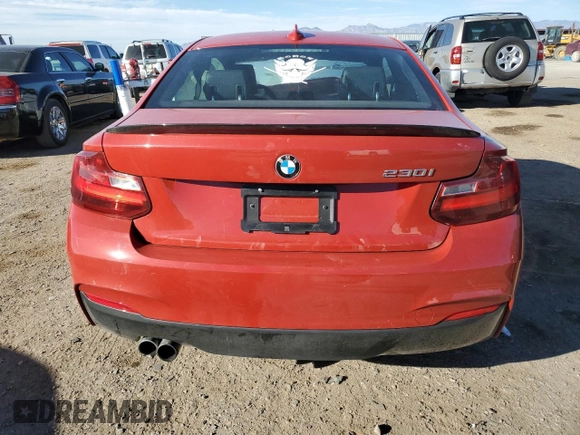 2017 BMW 2 Series 230i with VIN WBA2F9C31HV635922, listed as a Copart auction lot 46371695 with 45,947 mi miles and Salvage title. Bid and sale history available at DreamBid. Image 6.