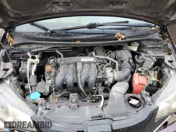 2017 Honda Fit EX-L with VIN JHMGK5H81HS017937, listed as a Copart auction lot 77972994 with 61,482 mi miles and Salvage Title. Bid and sale history available at DreamBid. Image 11.