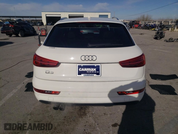 2018 Audi Q3 Premium with VIN WA1BCCFS4JR029146, listed as a Copart auction lot 44735523 with 36,239 mi miles. Bid and sale history available at carsss.com. Image 6.
