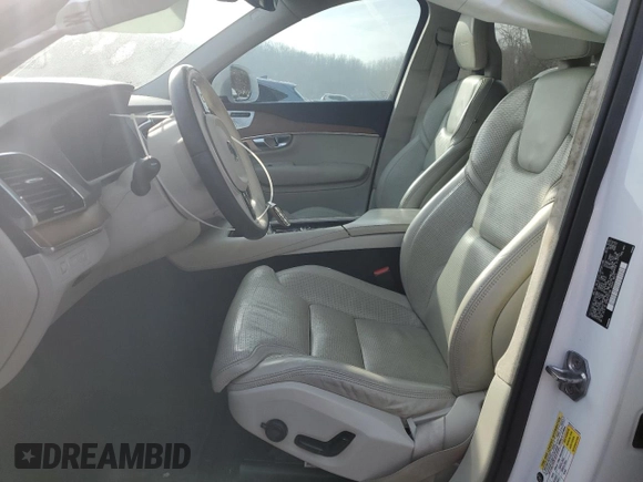 2017 Volvo XC90 Inscription with VIN YV4BC0PL9H1160008, listed as a Copart auction lot 86709564 with 79,796 mi miles and Salvage Title. Bid and sale history available at carsss.com. Image 7.