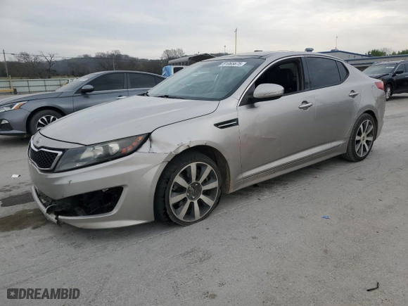 2012 Kia Optima SX with VIN 5XXGR4A67CG049925, listed as a Copart auction lot 51065675 with 269,691 mi miles and Clean Title. Bid and sale history available at carsss.com. Image 1.