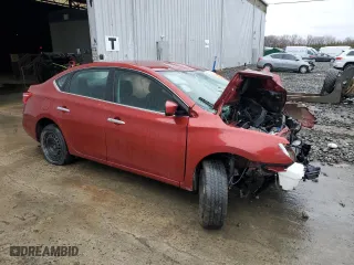 2017 Nissan Sentra S with VIN 3N1AB7AP2HY231165, listed as a Copart auction lot 50294255 with 0 mi miles and Salvage Title. Bid and sale history available at carsss.com. Image 4.