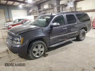 2010 Chevrolet Suburban LTZ with VIN 1GNUKKE3XAR244933, listed as a Copart auction lot 85247514 with 200,732 mi miles and Salvage Title. Bid and sale history available at carsss.com. Image 1.