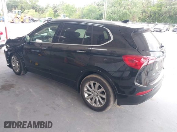 2020 Buick Envision Essence with VIN LRBFXCSA3LD015729, listed as a IAAI auction lot 42133554 with 44,367 mi miles and . Bid and sale history available at carsss.com. Image 3.