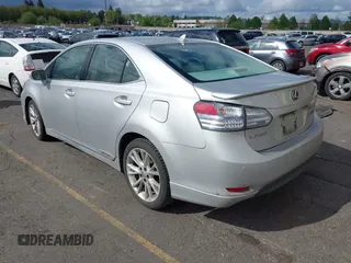 2010 Lexus HS 250h with VIN JTHBB1BA7A2007191, listed as a IAAI auction lot 42068847 with 213,323 mi miles. Bid and sale history available at carsss.com. Image 3.