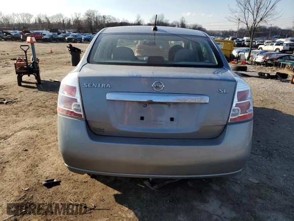 2010 Nissan Sentra SL with VIN 3N1AB6AP0AL680616, listed as a Copart auction lot 44357625 with 104,708 mi miles and Salvage title. Bid and sale history available at DreamBid. Image 6.