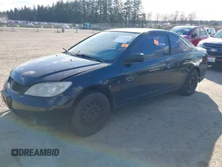 2005 Honda Civic Cpe LX with VIN 1HGEM22545L074544, listed as a IAAI auction lot 41753533 with 1 mi miles. Bid and sale history available at carsss.com. Image 2.