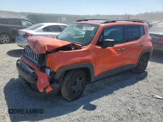 2015 Jeep Renegade Sport z VIN ZACCJAAT0FPB70490, wystawiony jako Copart lot #49582425 z przebiegiem 89 634 mil mil oraz Szkody całkowita. Historia ofert i sprzedaży dostępna na DreamBid. Obrazek 1.