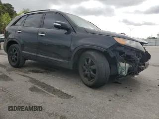 2013 Kia Sorento LX with VIN 5XYKT4A29DG402154, listed as a Copart auction lot 51682445 with 208,869 mi miles and Salvage Title. Bid and sale history available at carsss.com. Image 4.