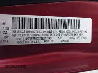 2011 Jeep Compass with VIN 1J4NF1FB9BD176358, listed as a IAAI auction lot 41782797 with 40,072 mi miles and . Bid and sale history available at carsss.com. Image 9.