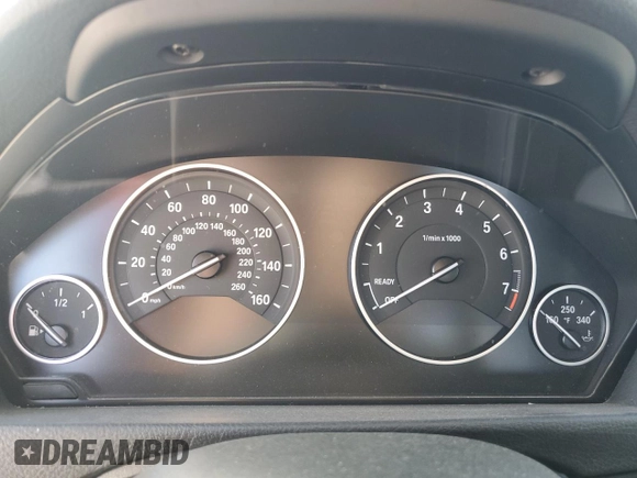 2016 BMW 3 Series 320i with VIN WBA8A9C50GK618538, listed as a Copart auction lot 88373835 with 0 mi miles and Salvage Title. Bid and sale history available at carsss.com. Image 9.