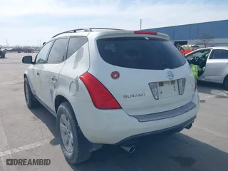 2006 Nissan Murano S with VIN JN8AZ08T26W423617, listed as a IAAI auction lot 41751723 with 181,797 mi miles. Bid and sale history available at carsss.com. Image 3.