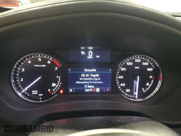 2021 Cadillac XT4 AWD Premium Luxury with VIN 1GYFZDR49MF044119, listed as a Copart auction lot 44242575 with 36,479 mi miles and Salvage Title. Bid and sale history available at carsss.com. Image 9.