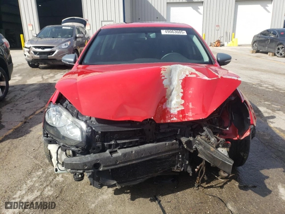 2011 Volkswagen Golf with VIN WVWDA7AJ7BW265951, listed as a Copart auction lot 49063605 with 120,096 mi miles and Salvage Title. Bid and sale history available at carsss.com. Image 5.