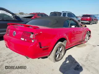 2007 Ford Mustang GT Deluxe with VIN 1ZVFT85H375292235, listed as a IAAI auction lot 41771092 with Not Provided miles and . Bid and sale history available at carsss.com. Image 4.