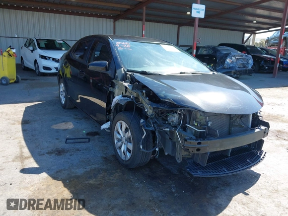 2016 Toyota Corolla L with VIN 5YFBURHEXGP540246, listed as a IAAI auction lot 42140992 with 108,676 mi miles and . Bid and sale history available at DreamBid. Image 6.