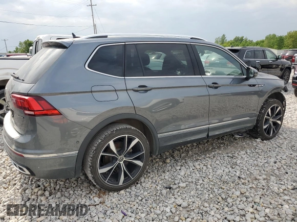 2024 Volkswagen Tiguan SEL R-Line with VIN 3VV4B7AX3RM199363, listed as a Copart auction lot 58811365 with 24,193 mi miles and Clean title. Bid and sale history available at DreamBid. Image 3.
