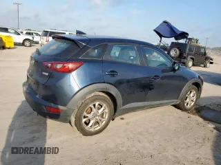 2019 Mazda CX-3 Sport z VIN JM1DKDB77K0434951, wystawiony jako Copart lot #60019625 z przebiegiem 143 204 mil mil oraz Szkoda całkowita • Salvage title. Historia ofert i sprzedaży dostępna na DreamBid. Obrazek 3.