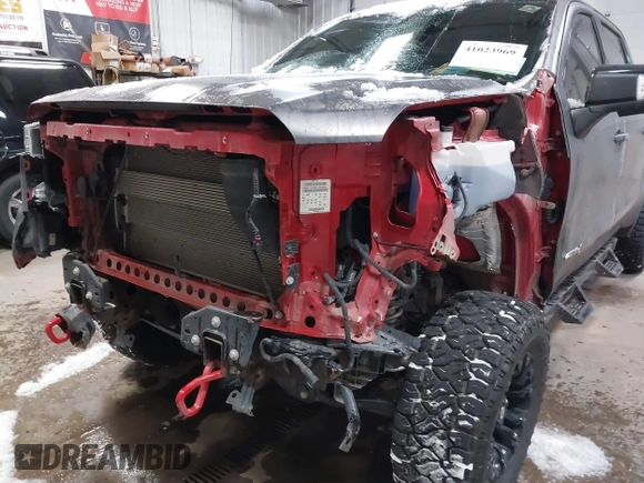 2021 GMC Sierra 1500 AT4 with VIN 3GTP9EEL1MG284910, listed as a IAAI auction lot 41023969 with 53,209 mi miles. Bid and sale history available at carsss.com. Image 6.