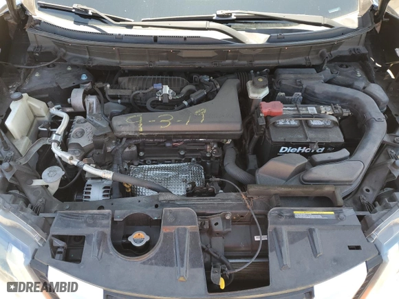 2019 Nissan Rogue SL with VIN 5N1AT2MT9KC771470, listed as a Copart auction lot 50695405 with 124,789 mi miles and Non Repairable. Bid and sale history available at carsss.com. Image 13.