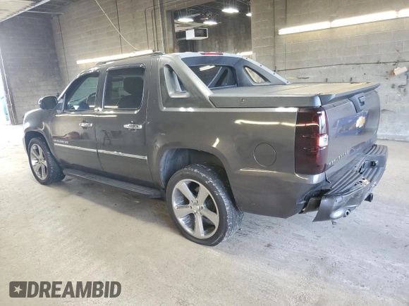2011 Chevrolet Avalanche LTZ with VIN 3GNTKGE39BG325092, listed as a Copart auction lot 79598444 with 139,981 mi miles and Salvage Title. Bid and sale history available at DreamBid. Image 2.