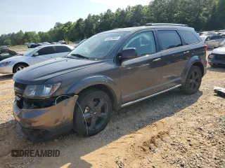 2018 Dodge Journey Crossroad with VIN 3C4PDCGGXJT346536, listed as a Copart auction lot 53329665 with 147,998 mi miles and Salvage title. Bid and sale history available at DreamBid. Image 1.