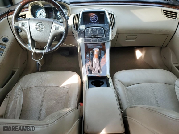2010 Buick LaCrosse CXS with VIN 1G4GE5GV0AF262528, listed as a Copart auction lot 51516395 with 176,535 mi miles and Salvage Title. Bid and sale history available at carsss.com. Image 8.