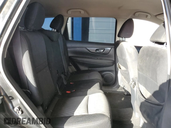 2017 Nissan Rogue SV with VIN KNMAT2MT5HP510648, listed as a Copart auction lot 44515485 with 163,016 mi miles and Salvage title. Bid and sale history available at DreamBid. Image 12.