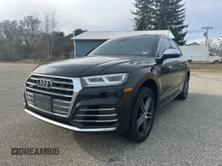 2018 Audi SQ5 Premium Plus z VIN WA1A4AFY3J2055215, wystawiony jako Copart lot #58324245 z przebiegiem 224 607 mil mil oraz Tytuł czysty. Historia ofert i sprzedaży dostępna na DreamBid. Obrazek 2.