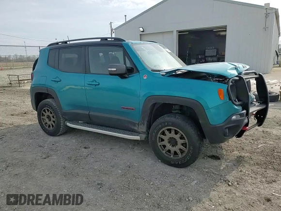 2020 Jeep Renegade Trailhawk z VIN ZACNJBC17LPM07229, wystawiony jako Copart lot #53372685 z przebiegiem 69 061 mil mil oraz Szkoda całkowita • Salvage title. Historia ofert i sprzedaży dostępna na DreamBid. Obrazek 12.