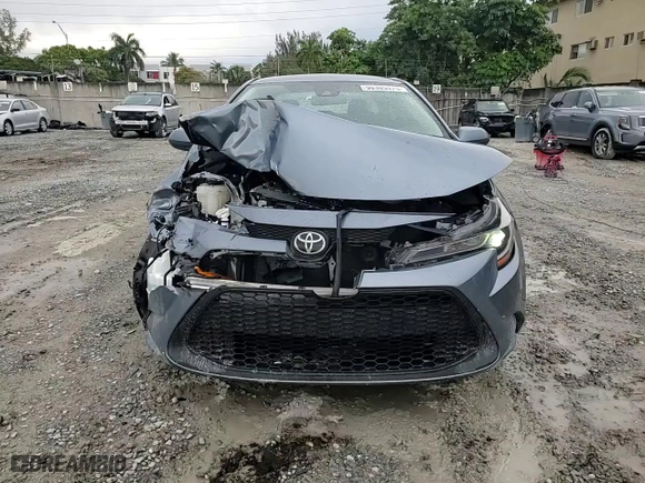 2021 Toyota Corolla LE with VIN 5YFEPMAE5MP165511, listed as a Copart auction lot 50305475 with 29,403 mi miles and Non Repairable. Bid and sale history available at carsss.com. Image 10.