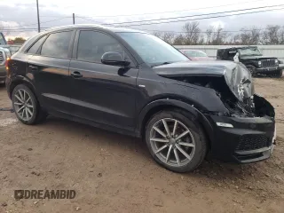 2018 Audi Q3 Premium with VIN WA1BCCFS8JR030946, listed as a Copart auction lot 40593203 with 56,242 mi miles. Bid and sale history available at carsss.com. Image 4.