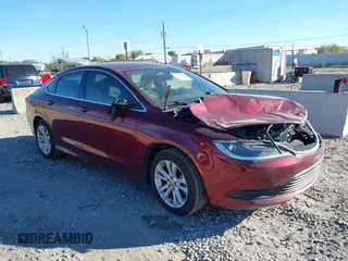 2017 Chrysler 200 Touring with VIN 1C3CCCFB3HN501353, listed as a IAAI auction lot 40552969 with 101,533 mi miles. Bid and sale history available at carsss.com. Image 1.